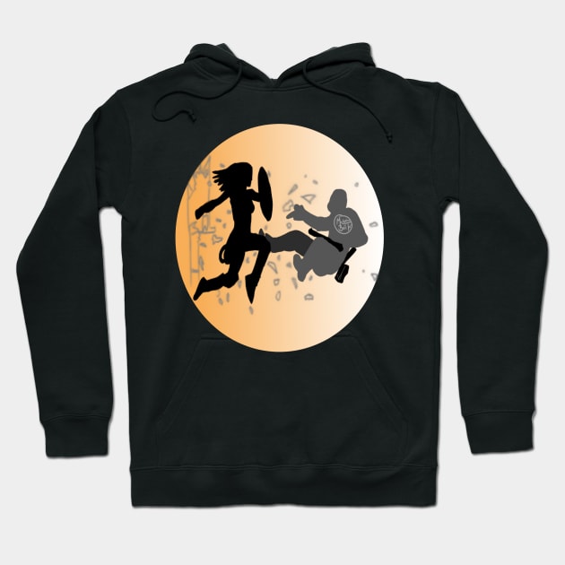 Wonder  Kick Hoodie by Materiaboitv